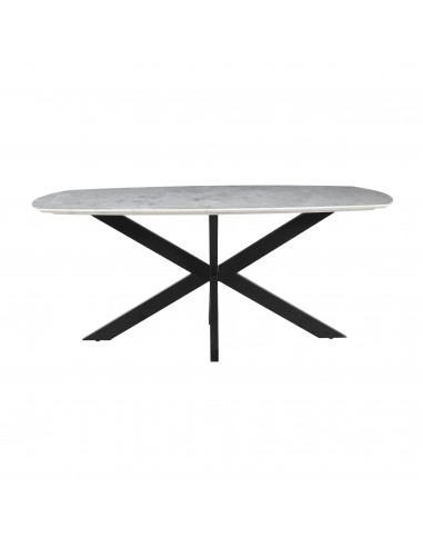 Table REPAS Ellipse FRED marbre Ø180x100xH76cm 2 - 3 jours ouvrés.