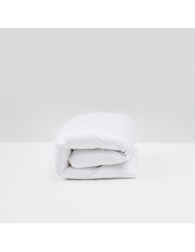 Housse de couette en satin coton égyptien • Blanc outlet