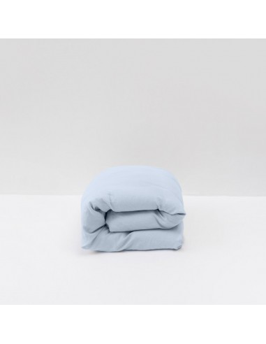 Housse de couette en lin 190g/m² • Bleu Glacier du meilleur 