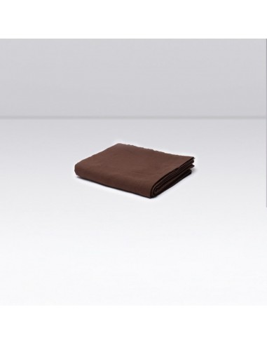 Drap plat en lin lavé 190g/m² • Cacao chez Cornerstreet bien 