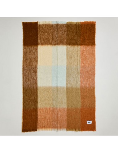 Plaid mohair - Marron en ligne