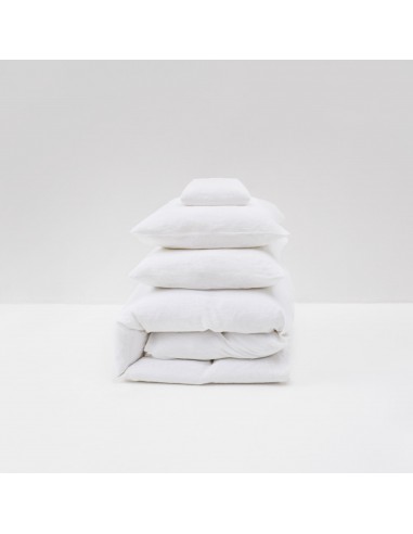 White washed linen set Les êtres humains sont 