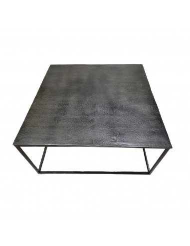 Table Basse MELANDRO Carrée 90x90xH45cm la colonne vertébrale