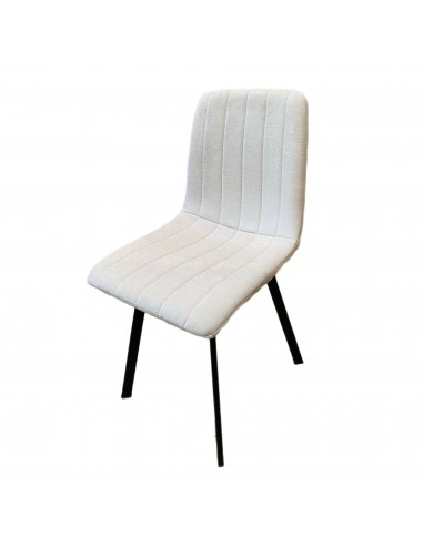 Chaise THER Tissu Beige 45x50xH87cm en stock