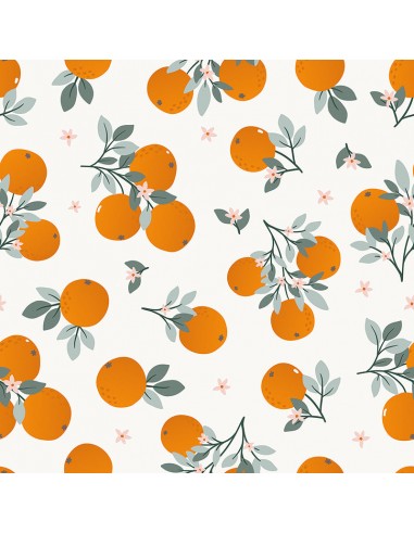 Papier peint nature - Tangerine Venez découvrir notre 