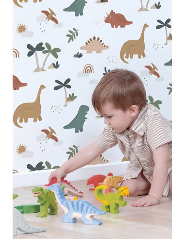 Papier peint enfant - Cool Dinosaurs outlet