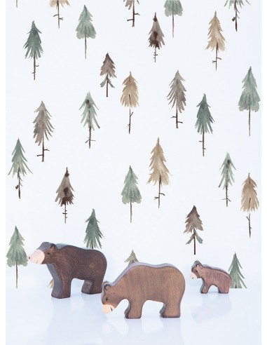 Papier peint nature - Pine Wood sur le site 