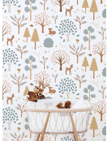 Papier peint animaux - Forest Living 2024