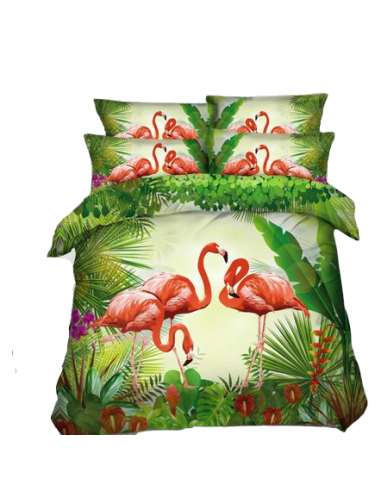 Housse de Couette Flamant Rose Équateur commande en ligne