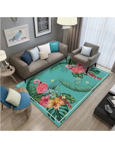 Tapis Flamant Rose Tropical Amélioration de cerveau avec