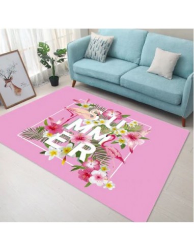 Tapis Flamant Rose Déco la colonne vertébrale