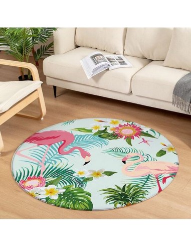 Tapis Rond Flamant Rose Salon pas cher chine