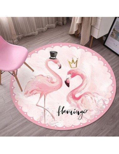 Tapis Flamant Rose Princesse la colonne vertébrale