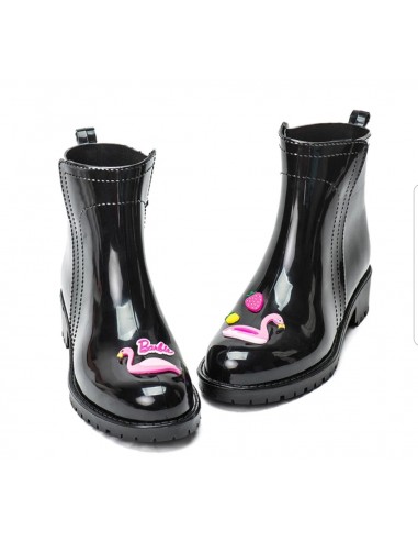 Bottes Flamant Rose en plastique solde