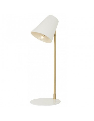 Lampe POTEN Email Blanche ATHEZZA  Ø19.5xH56 cm de France