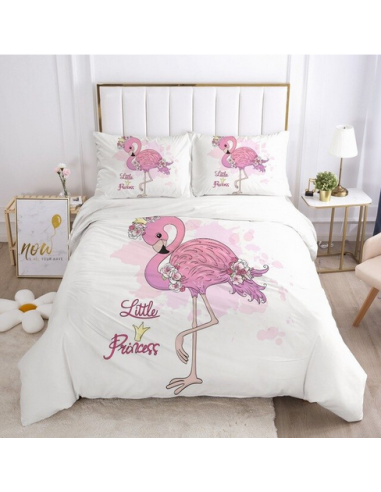 Housse de Couette Flamant Rose Princesse ouvre sa boutique