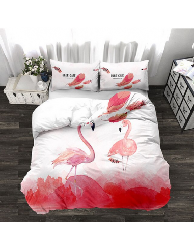 Housse de Couette Flamant Rose Floride des créatures d'habitude