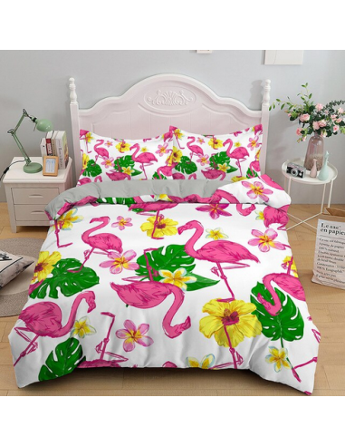 Housse de Couette Flamant Rose pour Ado s'inspire de l'anatomie humaine