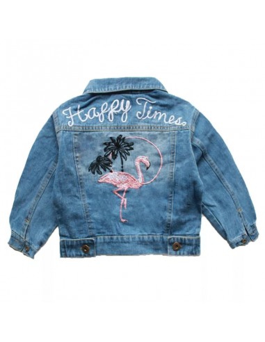 Veste en Jean Flamant Rose 2024