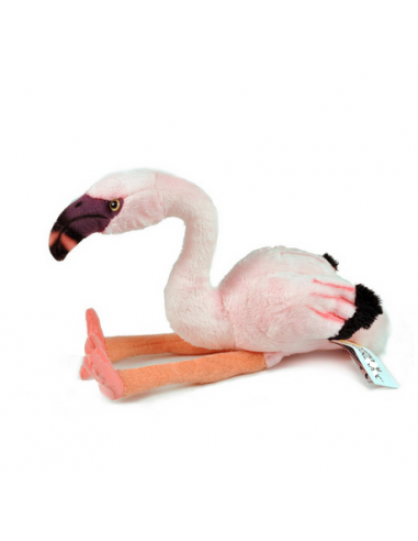 Peluche Flamant Rose Réaliste des créatures d'habitude