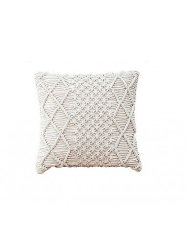 Coussin Macramé Premium Octave en linge