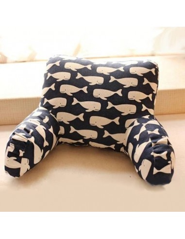 Coussin de lecture avec accoudoirs pas cher