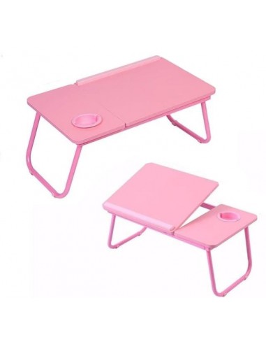 Bureau portable rose la colonne vertébrale