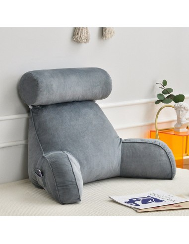 Coussin de lecture gris clair les ligaments