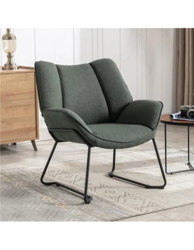 Fauteuil de lecture vert Livraison rapide