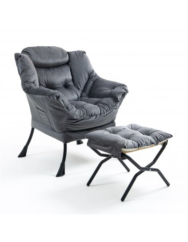 Fauteuil de lecture en velours prix